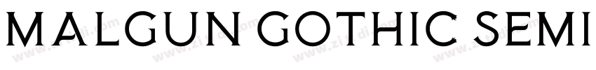 Malgun Gothic Semil字体转换